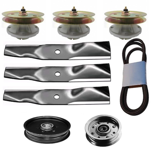Aic Replacement Parts Rebuild Mower Deck Kit Fits John Deere 54 425 445 455 M112269 AM121342 M115496 KT-LAE40-0071 - main